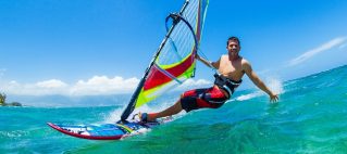What is windsurfing