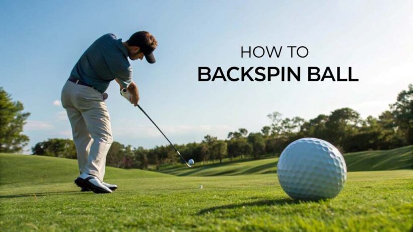 How to Backspin a Golf Ball Like a Pro