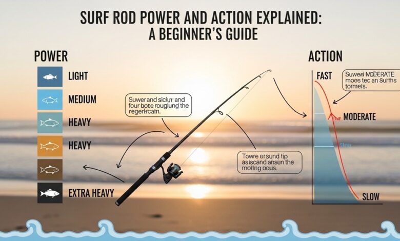 Medium vs medium heavy surf rod bending comparison