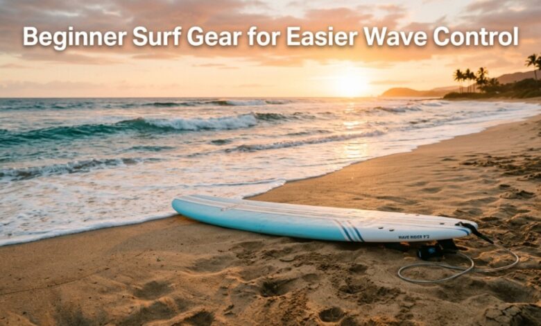 Beginner surf gear guide for easier wave control featured image.