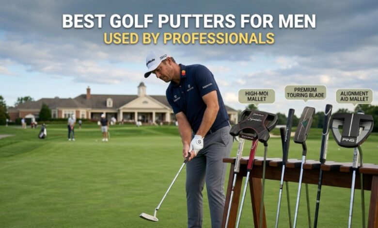 best golf putters for men used by PGA professionals
