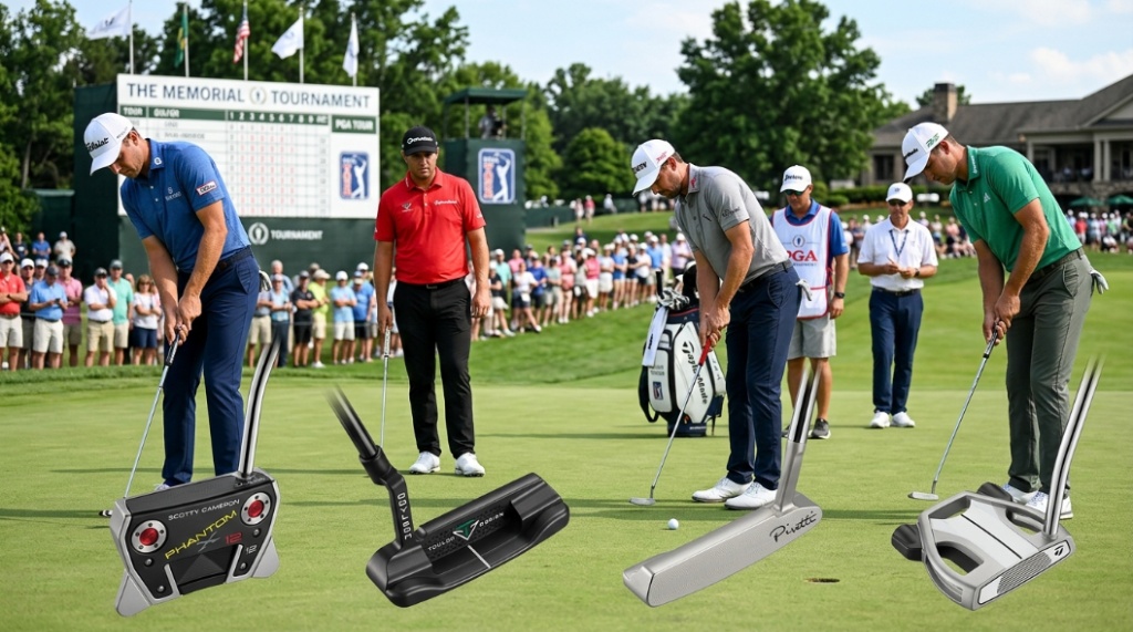 comparison of blade vs mallet golf putters for men